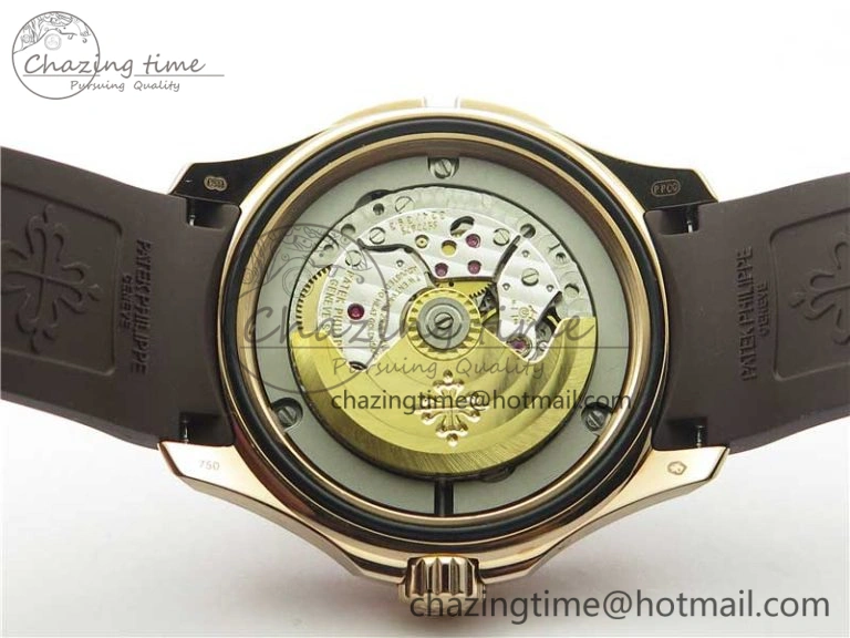EasyCare Aquanaut 5164R RG GRF Best Edition Brown Dial on Brown Rubber Strap A324 V 8943