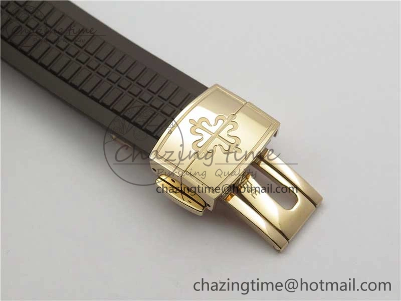 EasyCare Aquanaut 5164R RG GRF Best Edition Brown Dial on Brown Rubber Strap A324 V 8943
