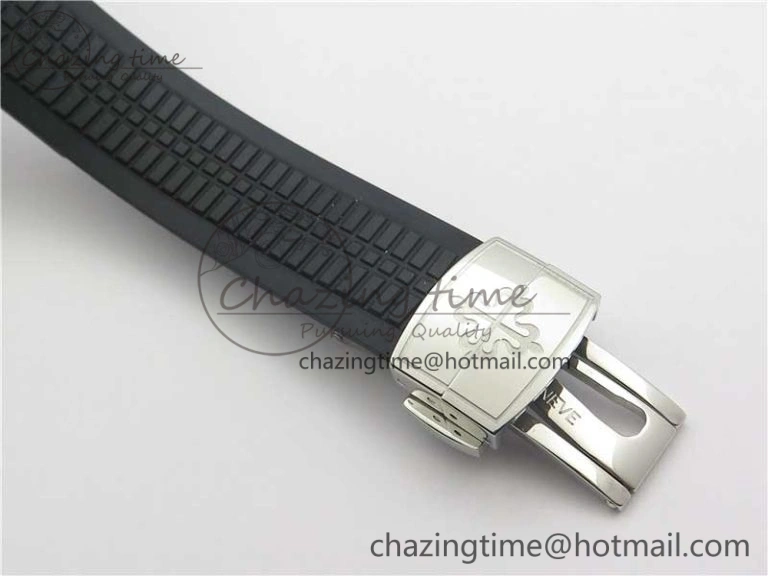 Aquanaut 5165A 38.5mm SS ZF 1:1 Best Edition Black Dial on Black Rubber Strap 324CS (Free box) Refined 8966