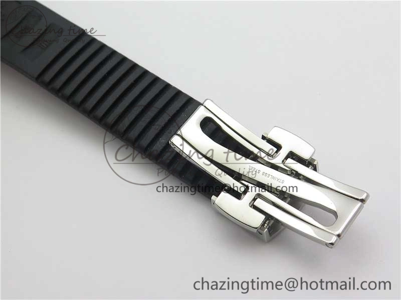 Aquanaut 5165A 38.5mm SS ZF 1:1 Best Edition Black Dial on Black Rubber Strap 324CS (Free box) Refined 8966