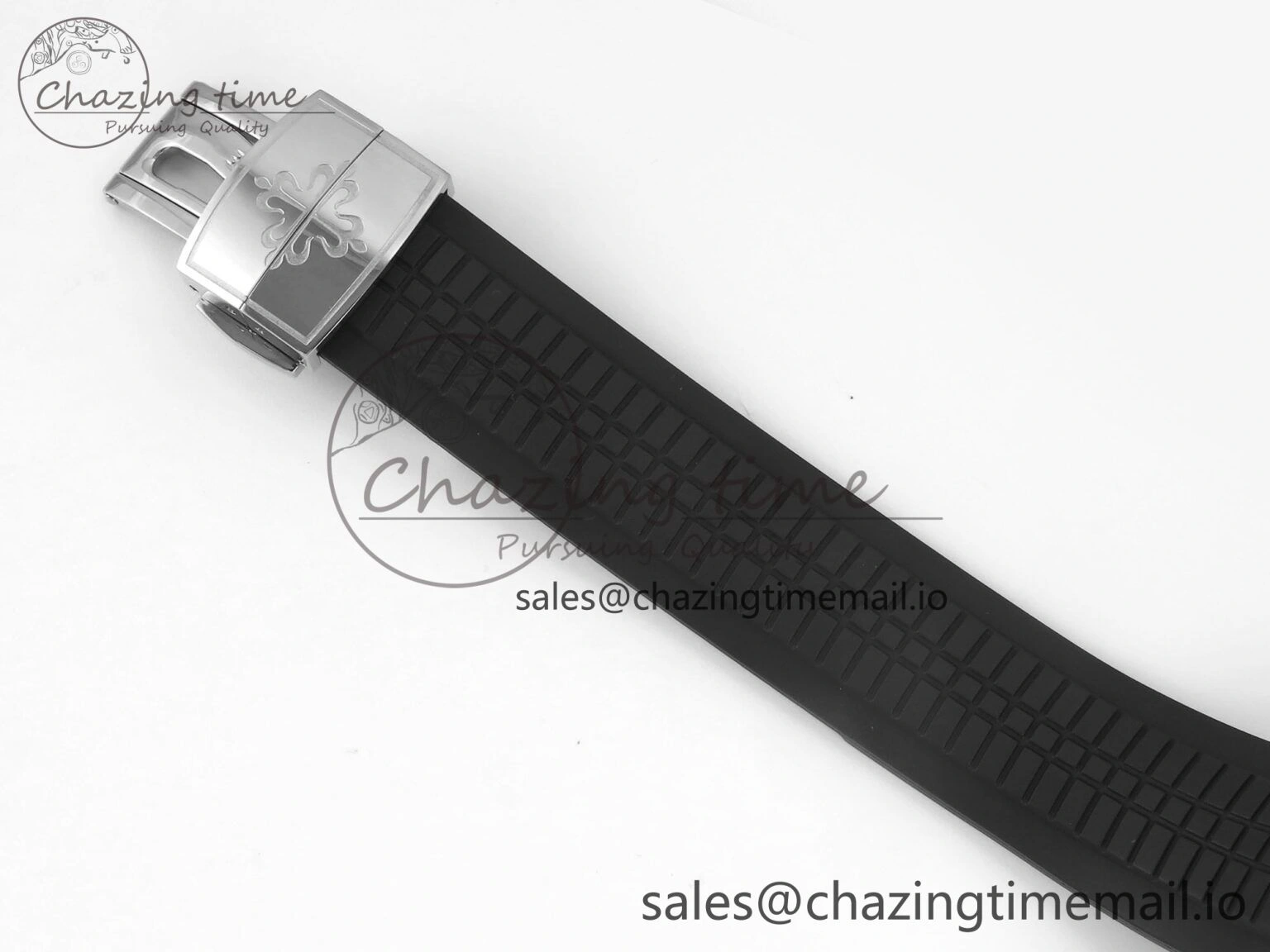 Aquanaut 5167 SS 3KF Best Edition Gray Dial on Black Rubber Strap A324 Super Clone V QuickDry 8679