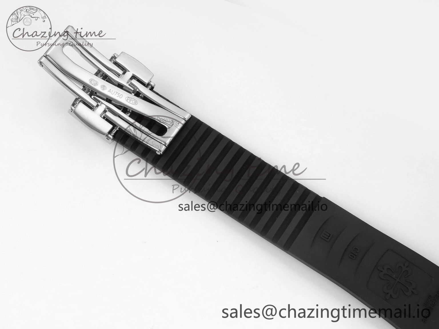 Aquanaut 5167 SS 3KF Best Edition Gray Dial on Black Rubber Strap A324 Super Clone V QuickDry 8679