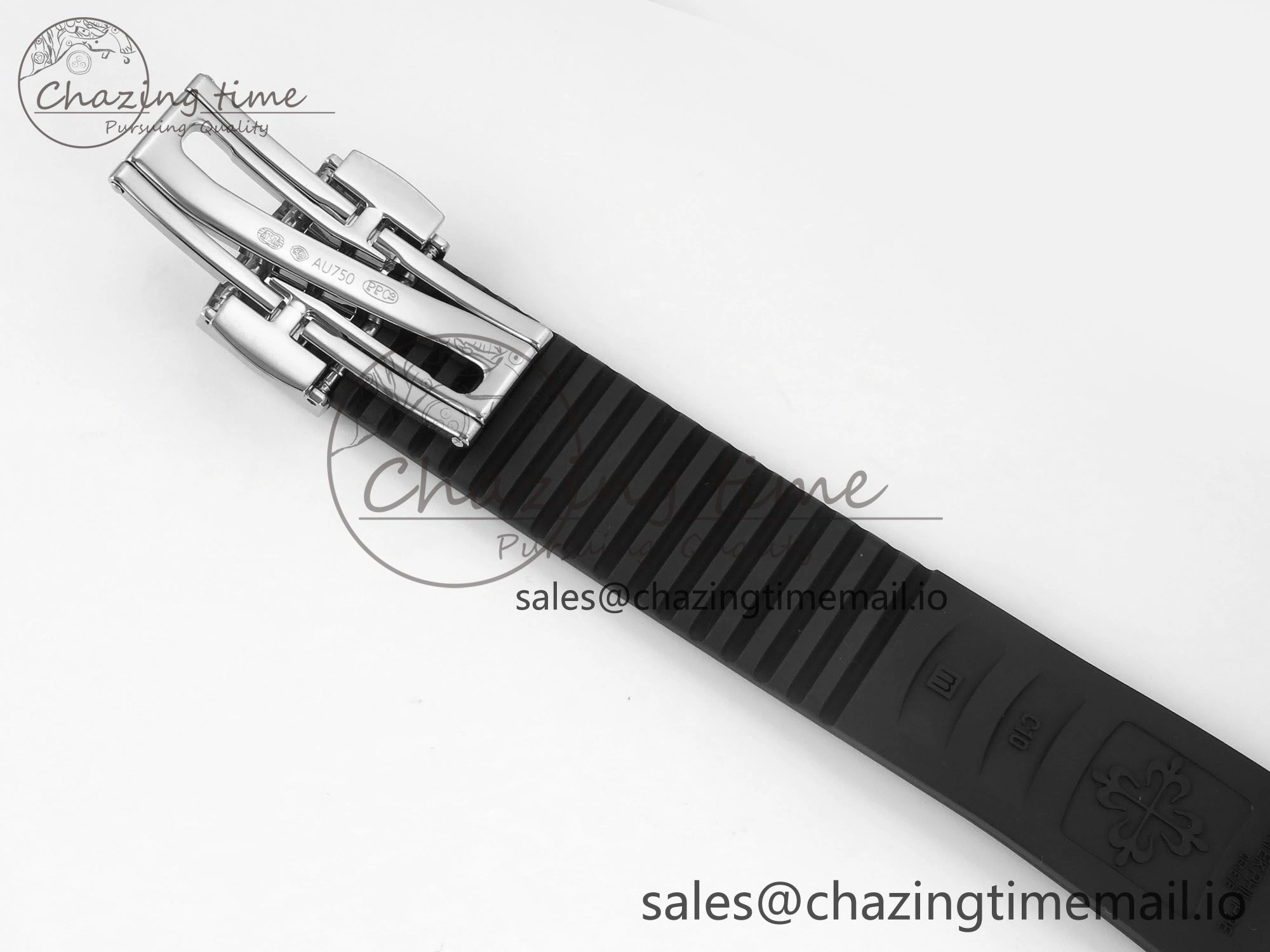 Aquanaut 5167 SS 3KF Best Edition Gray Dial on Black Rubber Strap A324 Super Clone V QuickDry 8679