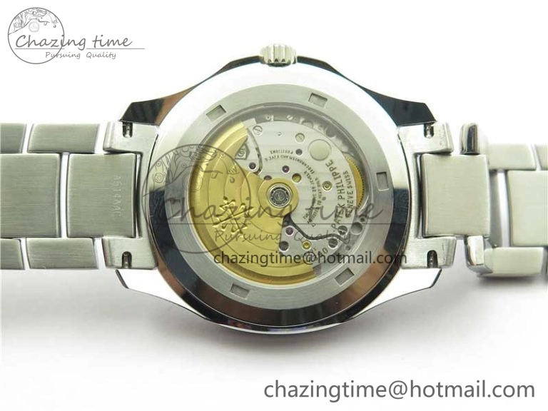 TravelReady Aquanaut 5167 SS 3KF Best Edition Gray Dial on SS Bracelet A324 Super Clone V 8877
