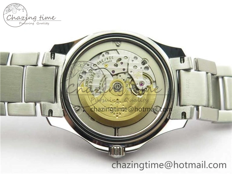 TravelReady Aquanaut 5167 SS 3KF Best Edition Gray Dial on SS Bracelet A324 Super Clone V 8877