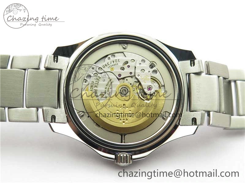 TravelReady Aquanaut 5167 SS 3KF Best Edition Gray Dial on SS Bracelet A324 Super Clone V 8877