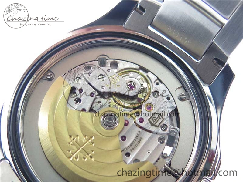 TravelReady Aquanaut 5167 SS 3KF Best Edition Gray Dial on SS Bracelet A324 Super Clone V 8877