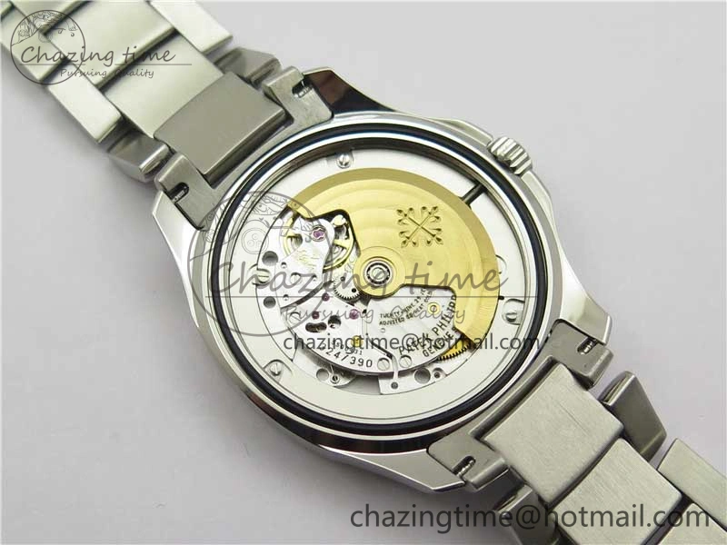 TravelReady Aquanaut 5167 SS 3KF Best Edition Gray Dial on SS Bracelet A324 Super Clone V 8877
