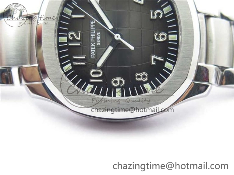 TravelReady Aquanaut 5167 SS 3KF Best Edition Gray Dial on SS Bracelet A324 Super Clone V 8877