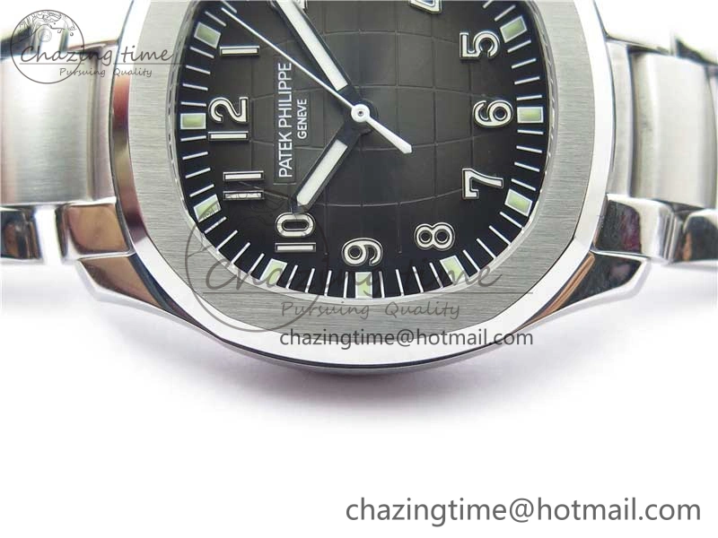 TravelReady Aquanaut 5167 SS 3KF Best Edition Gray Dial on SS Bracelet A324 Super Clone V 8877