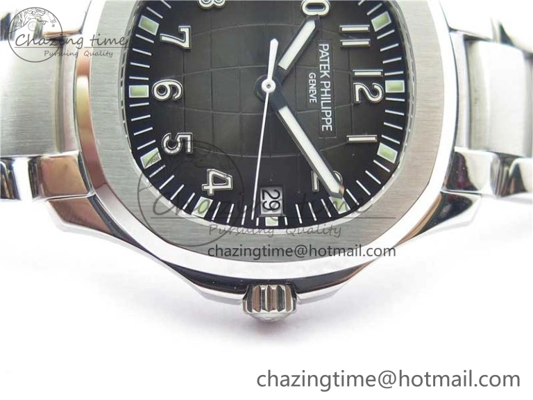 TravelReady Aquanaut 5167 SS 3KF Best Edition Gray Dial on SS Bracelet A324 Super Clone V 8877