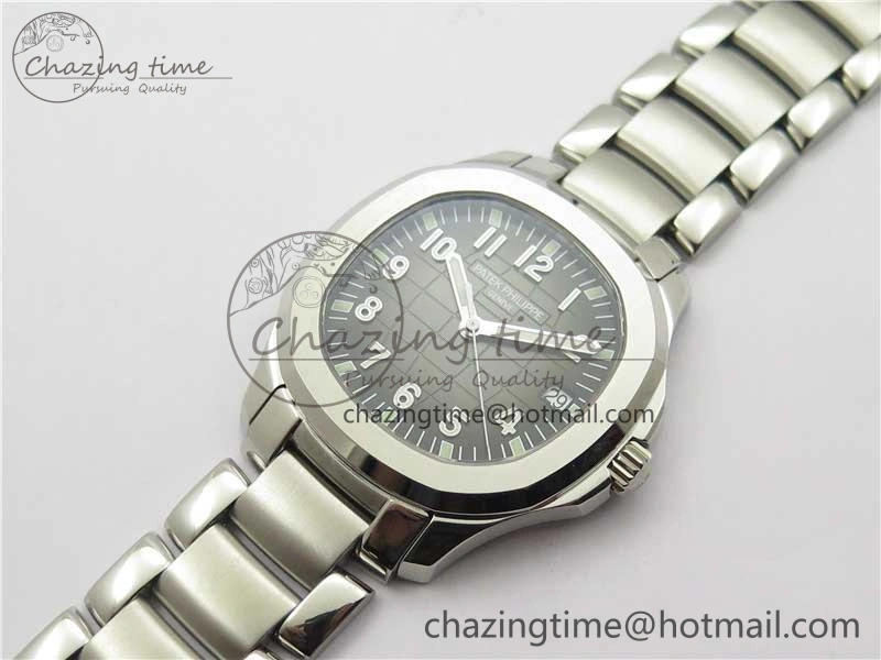 TravelReady Aquanaut 5167 SS 3KF Best Edition Gray Dial on SS Bracelet A324 Super Clone V 8877