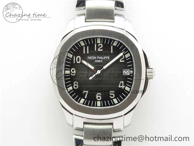 TravelReady Aquanaut 5167 SS 3KF Best Edition Gray Dial on SS Bracelet A324 Super Clone V 8877