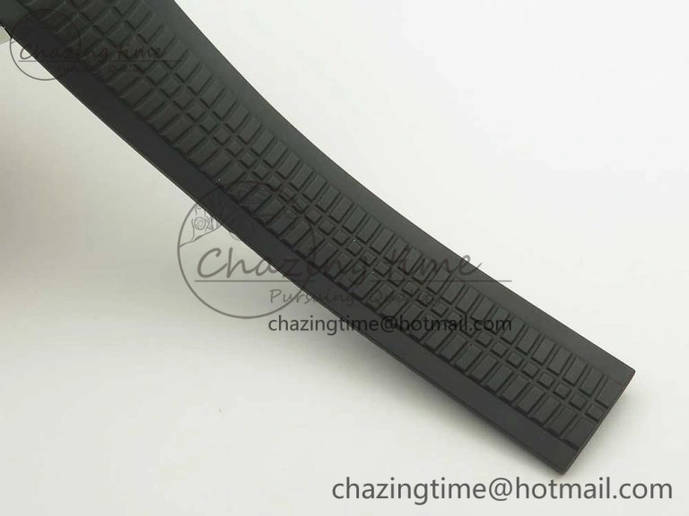 Affordable Aquanaut 5167 SS KMF 1:1 Best Edition Gray Dial on Black Rubber Strap A324 Clone 8978