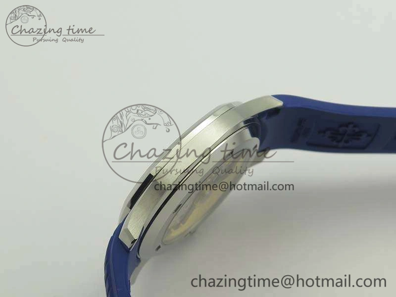 Aquanaut 5167 SS PF 1:1 Best Edition Blue Dial On Rubber Strap A Seasonal 9006