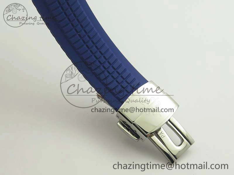 Aquanaut 5167 SS PF 1:1 Best Edition Blue Dial On Rubber Strap A Seasonal 9006
