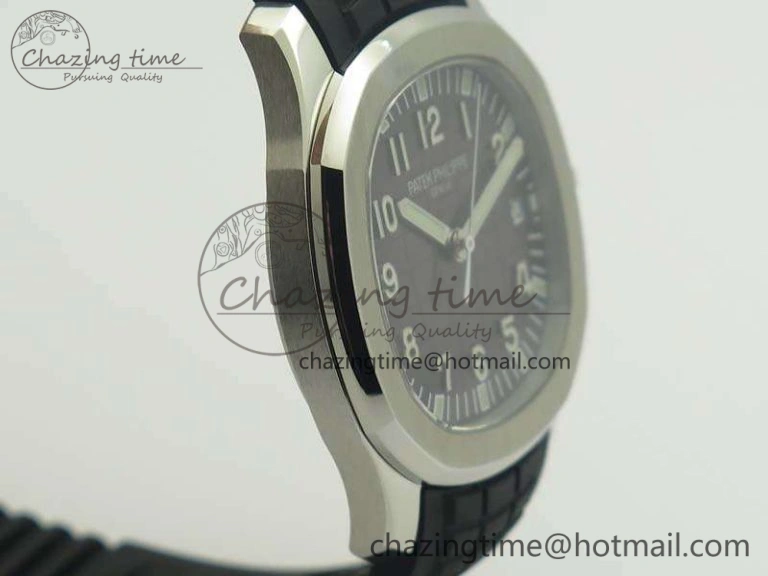 Aquanaut 5167 SS PF 1:1 Best Edition Gray Dial On Rubber Strap A Refined 9007