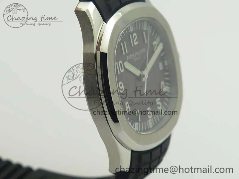 Aquanaut 5167 SS PF 1:1 Best Edition Gray Dial On Rubber Strap A Refined 9007