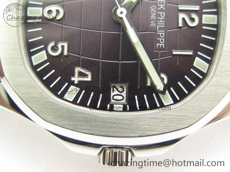 Aquanaut 5167 SS PF 1:1 Best Edition Gray Dial On Rubber Strap A Refined 9007