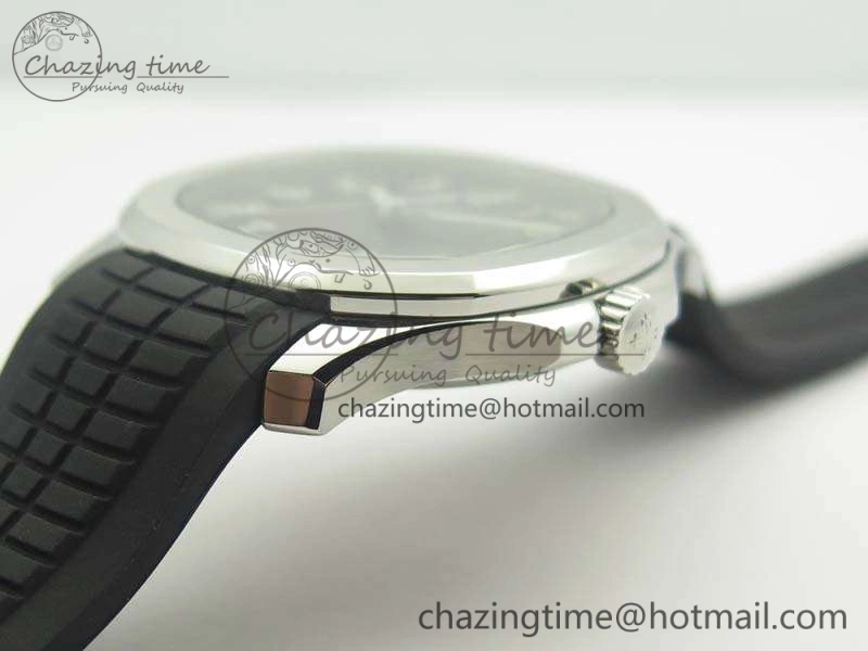 Aquanaut 5167 SS PF 1:1 Best Edition Gray Dial On Rubber Strap A Refined 9007