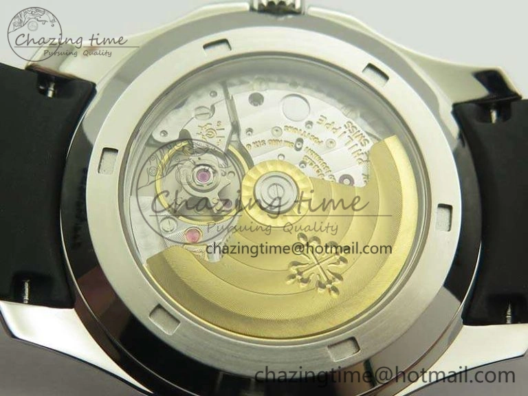 Aquanaut 5167 SS PF 1:1 Best Edition Gray Dial On Rubber Strap A Refined 9007