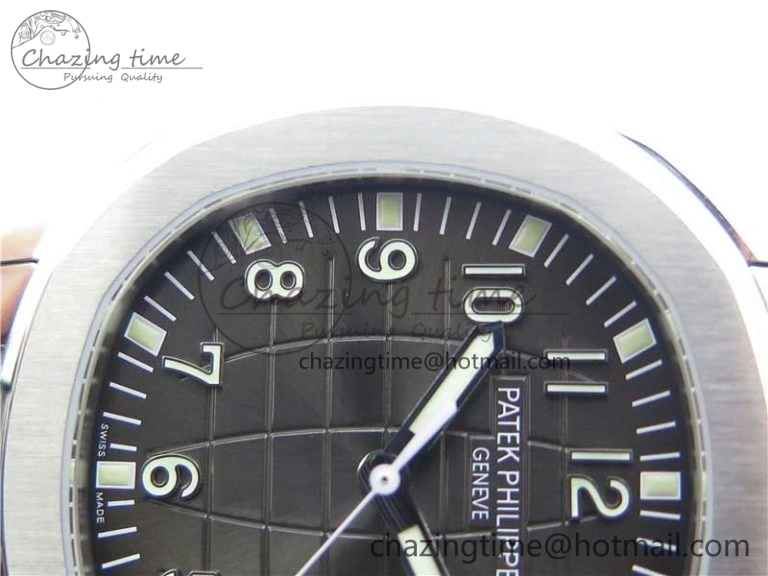 HighPerformance Aquanaut 5167A SS ZF 1:1 Best Edition Black Dial on SS Bracelet 324CS (Free box) 8954