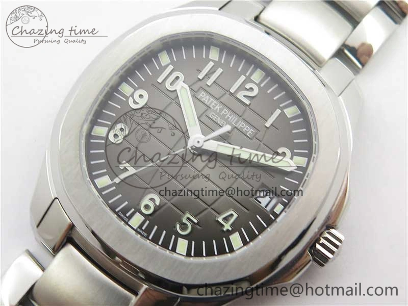 HighPerformance Aquanaut 5167A SS ZF 1:1 Best Edition Black Dial on SS Bracelet 324CS (Free box) 8954