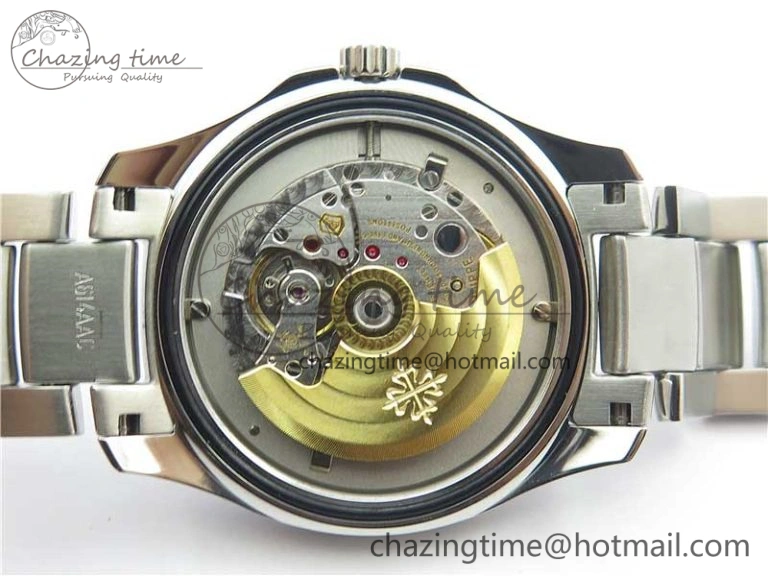 HighPerformance Aquanaut 5167A SS ZF 1:1 Best Edition Black Dial on SS Bracelet 324CS (Free box) 8954