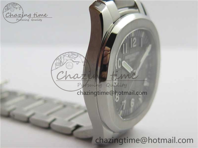 HighPerformance Aquanaut 5167A SS ZF 1:1 Best Edition Black Dial on SS Bracelet 324CS (Free box) 8954
