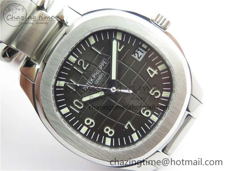 HighPerformance Aquanaut 5167A SS ZF 1:1 Best Edition Black Dial on SS Bracelet 324CS (Free box) 8954