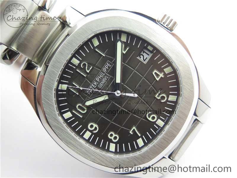 HighPerformance Aquanaut 5167A SS ZF 1:1 Best Edition Black Dial on SS Bracelet 324CS (Free box) 8954