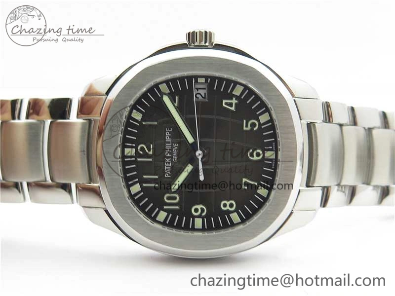 HighPerformance Aquanaut 5167A SS ZF 1:1 Best Edition Black Dial on SS Bracelet 324CS (Free box) 8954
