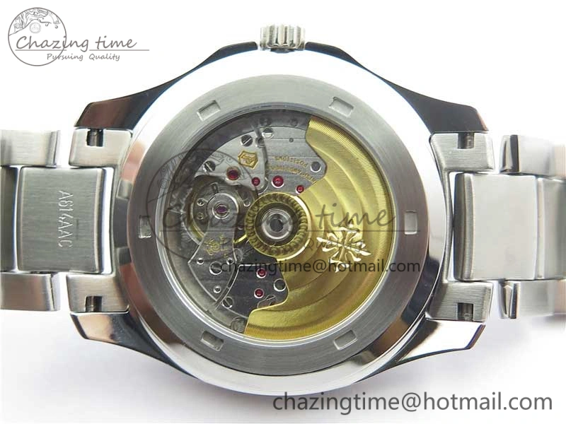 HighPerformance Aquanaut 5167A SS ZF 1:1 Best Edition Black Dial on SS Bracelet 324CS (Free box) 8954