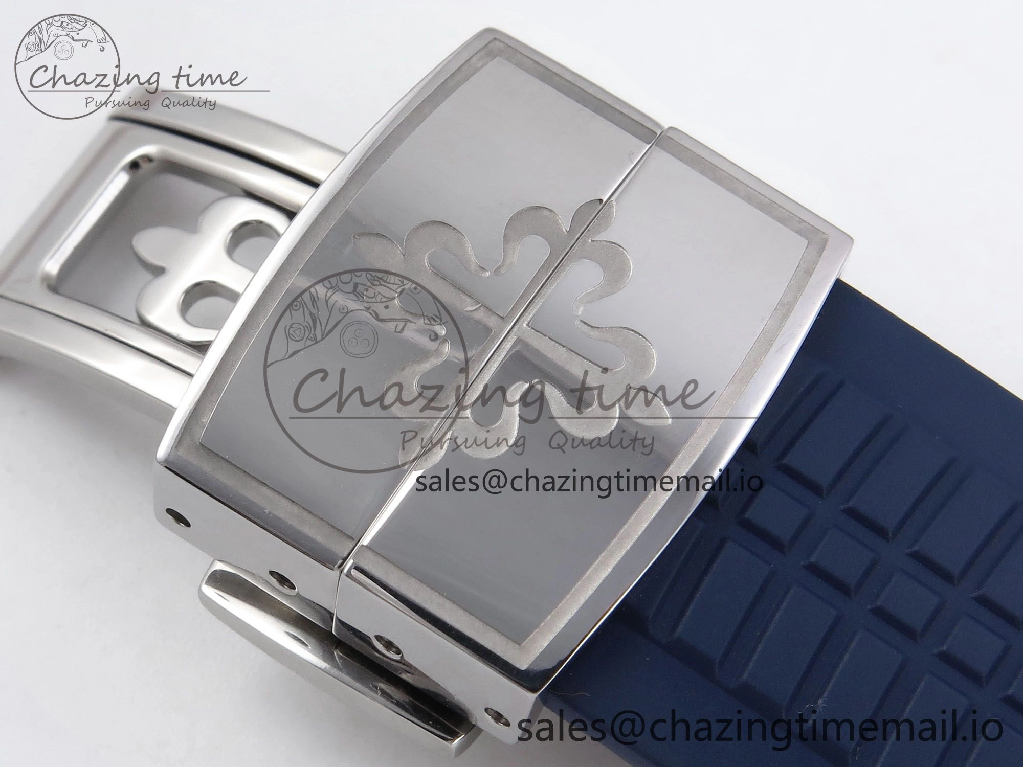 Aquanaut 5167A SS ZF 1:1 Best Edition Blue Dial on Blue Rubber Strap 330CS V RelaxedFit 8708