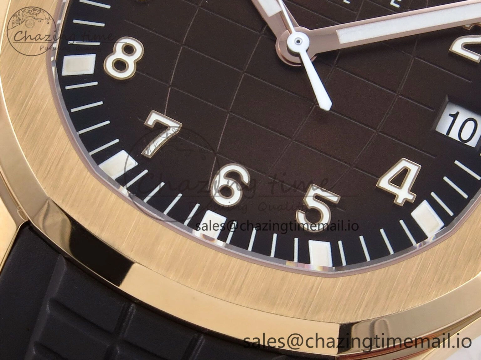 RelaxedFit Aquanaut 5167R RG 3KF Best Edition Brown Dial on Brown Rubber Strap A324 Super Clone V 8680