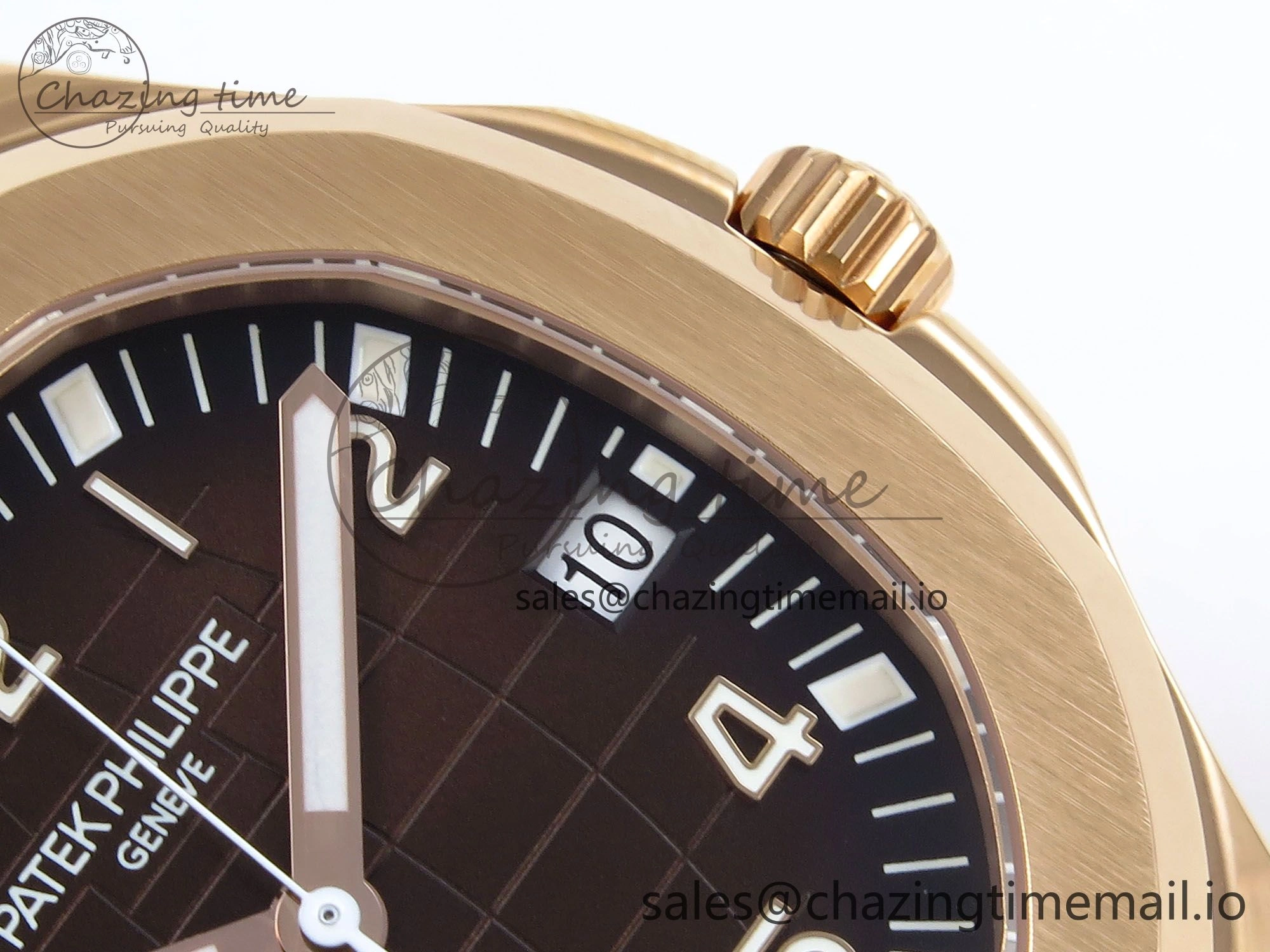 RelaxedFit Aquanaut 5167R RG 3KF Best Edition Brown Dial on Brown Rubber Strap A324 Super Clone V 8680