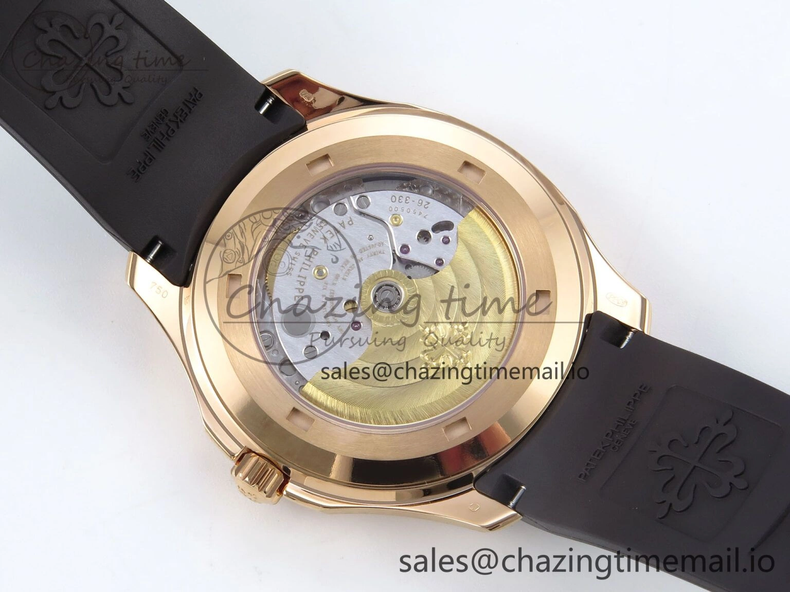 RelaxedFit Aquanaut 5167R RG 3KF Best Edition Brown Dial on Brown Rubber Strap A324 Super Clone V 8680