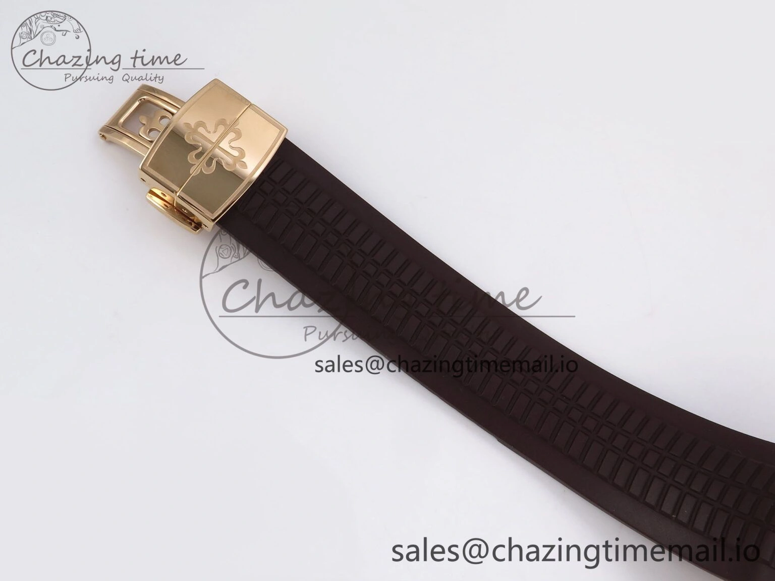 Functional Aquanaut 5167R RG ZF 1:1 Best Edition Brown Dial on Brown Rubber Strap 330CS V 8706