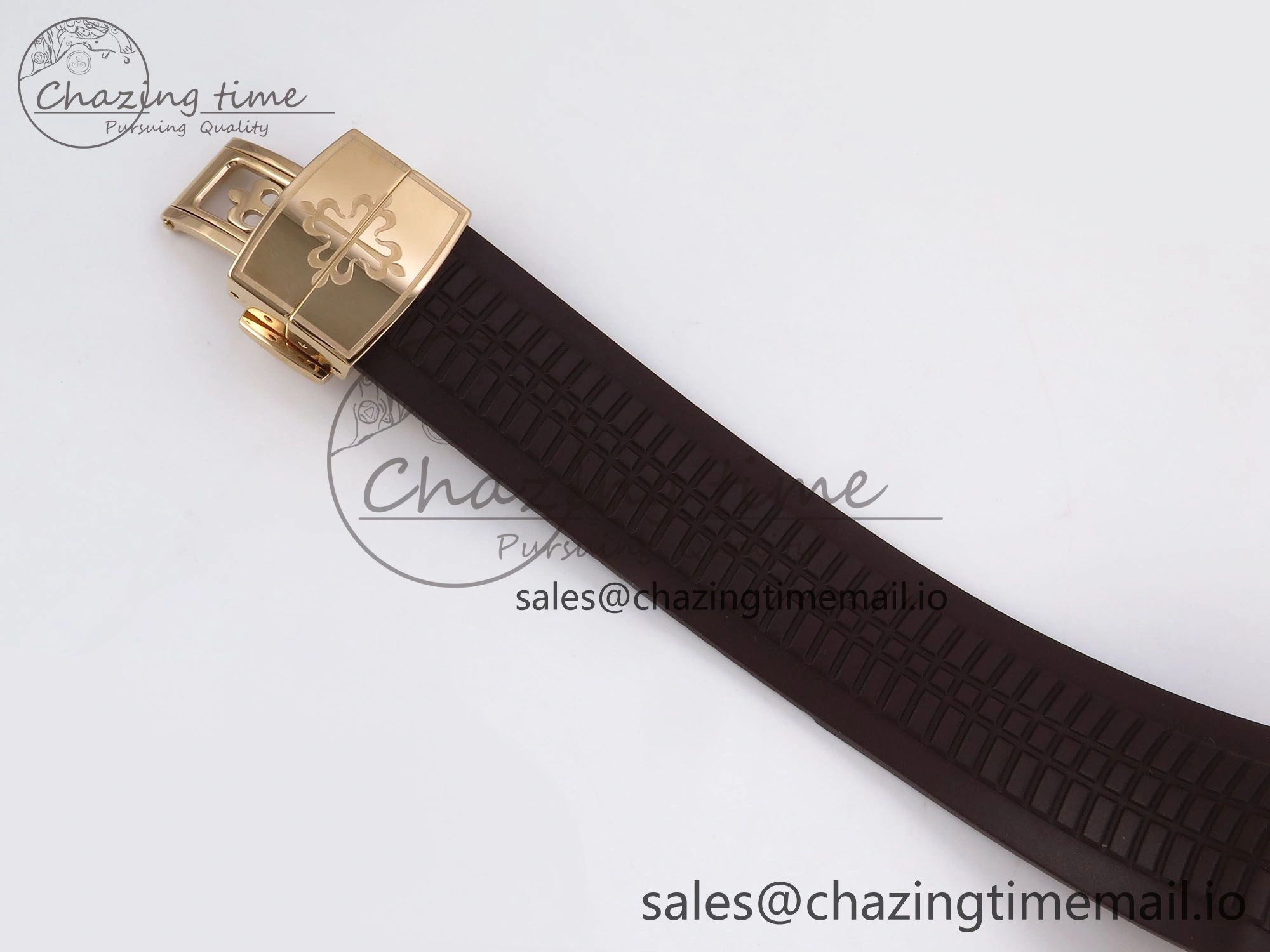 Functional Aquanaut 5167R RG ZF 1:1 Best Edition Brown Dial on Brown Rubber Strap 330CS V 8706