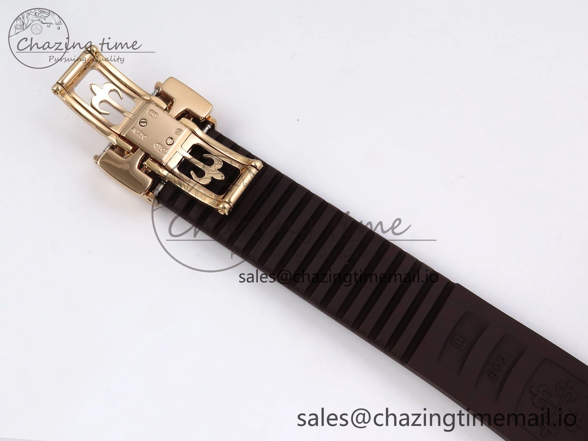 Functional Aquanaut 5167R RG ZF 1:1 Best Edition Brown Dial on Brown Rubber Strap 330CS V 8706