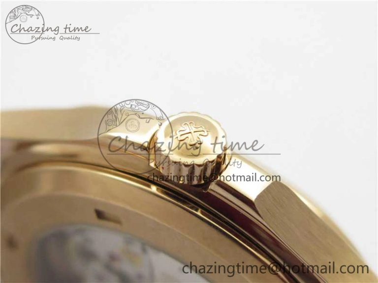 Thermal Aquanaut 5167R RG ZF 1:1 Best Edition Brown Dial on White Rubber Strap 324CS (Free box) 8915