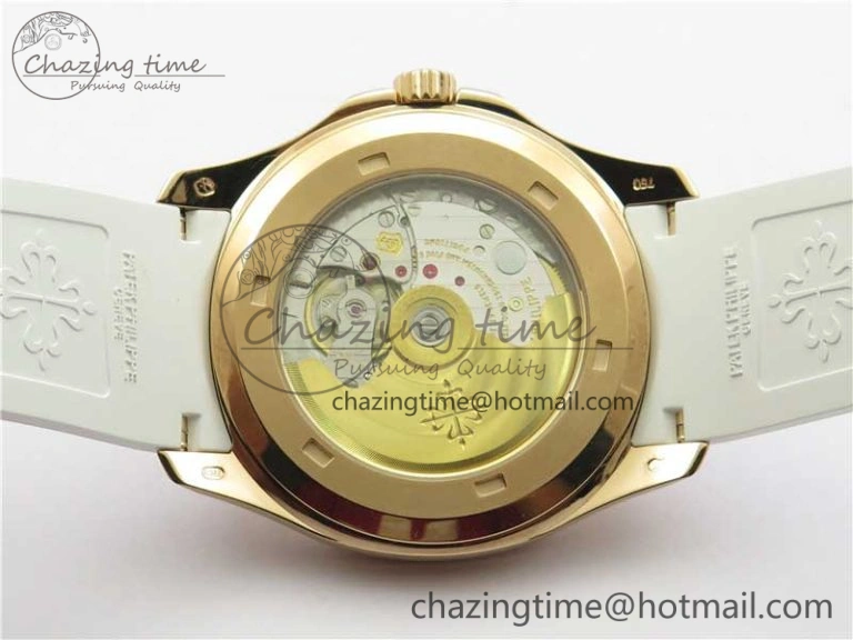 Thermal Aquanaut 5167R RG ZF 1:1 Best Edition Brown Dial on White Rubber Strap 324CS (Free box) 8915