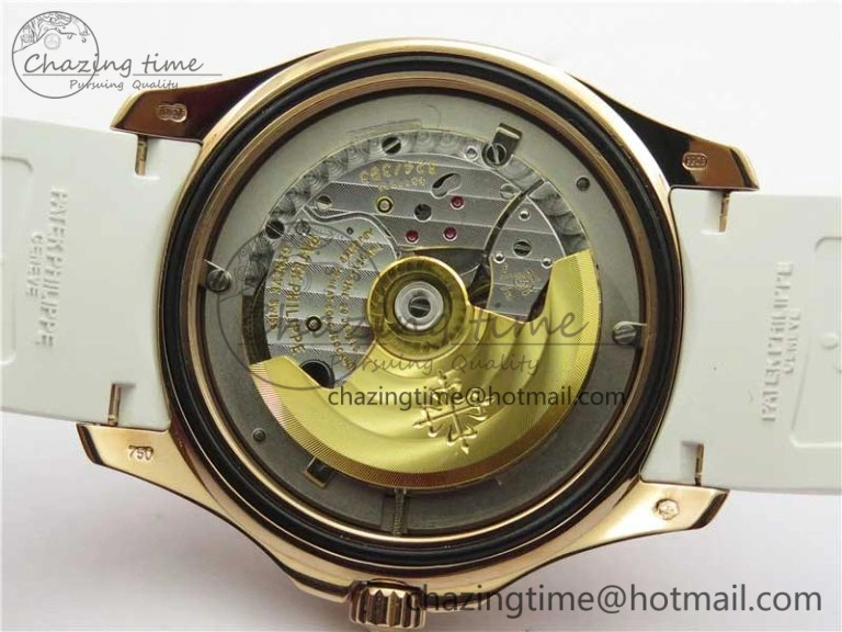 Thermal Aquanaut 5167R RG ZF 1:1 Best Edition Brown Dial on White Rubber Strap 324CS (Free box) 8915