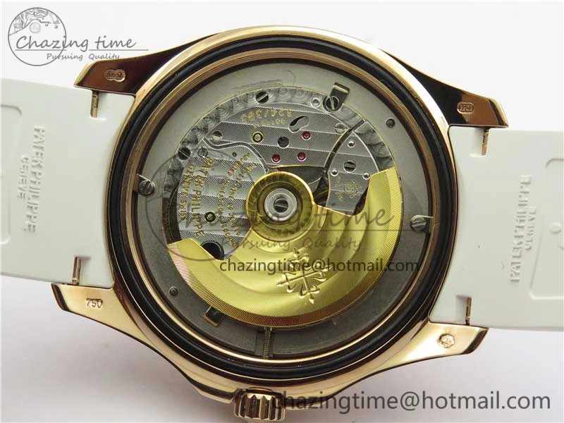 Thermal Aquanaut 5167R RG ZF 1:1 Best Edition Brown Dial on White Rubber Strap 324CS (Free box) 8915