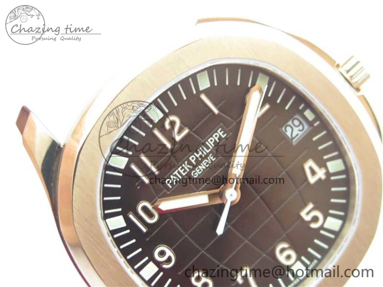 Thermal Aquanaut 5167R RG ZF 1:1 Best Edition Brown Dial on White Rubber Strap 324CS (Free box) 8915
