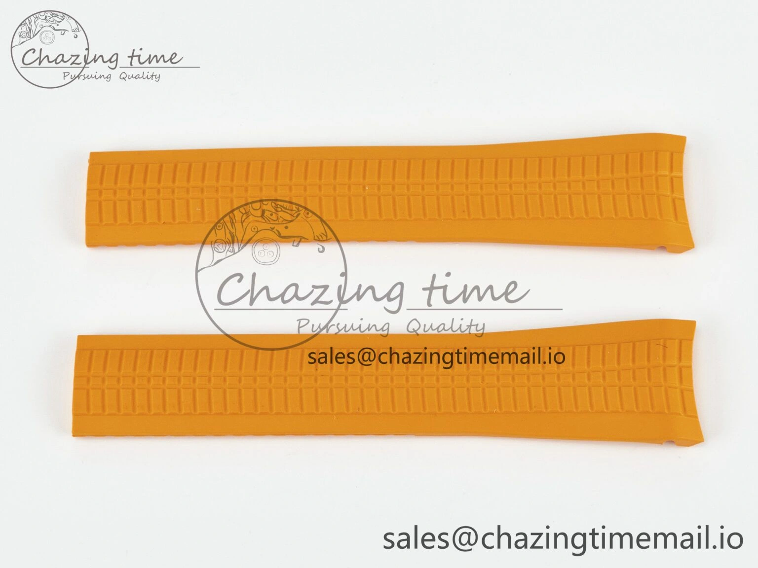 Aquanaut 5168 Best Edition Orange Rubber Strap (Fits the Gen size) WellDesigned 8664