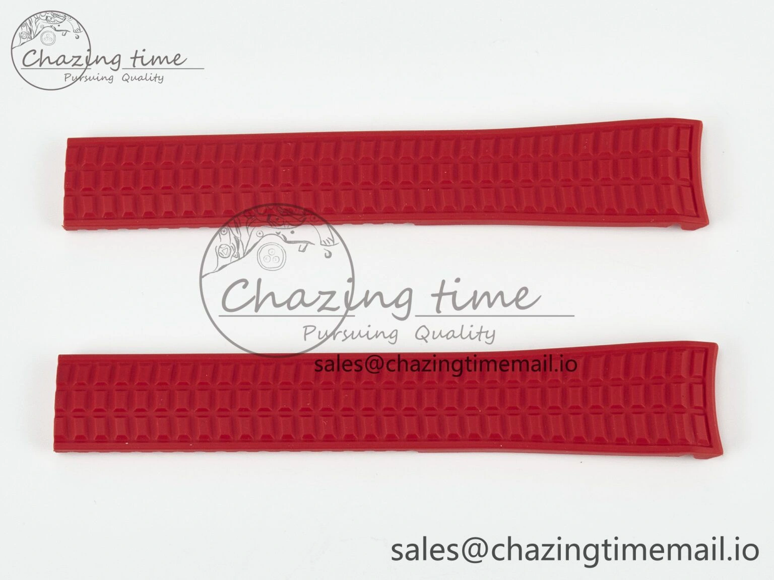 Effortless Aquanaut 5267 Best Edition Red Rubber Strap (Fits the Gen size) 8663