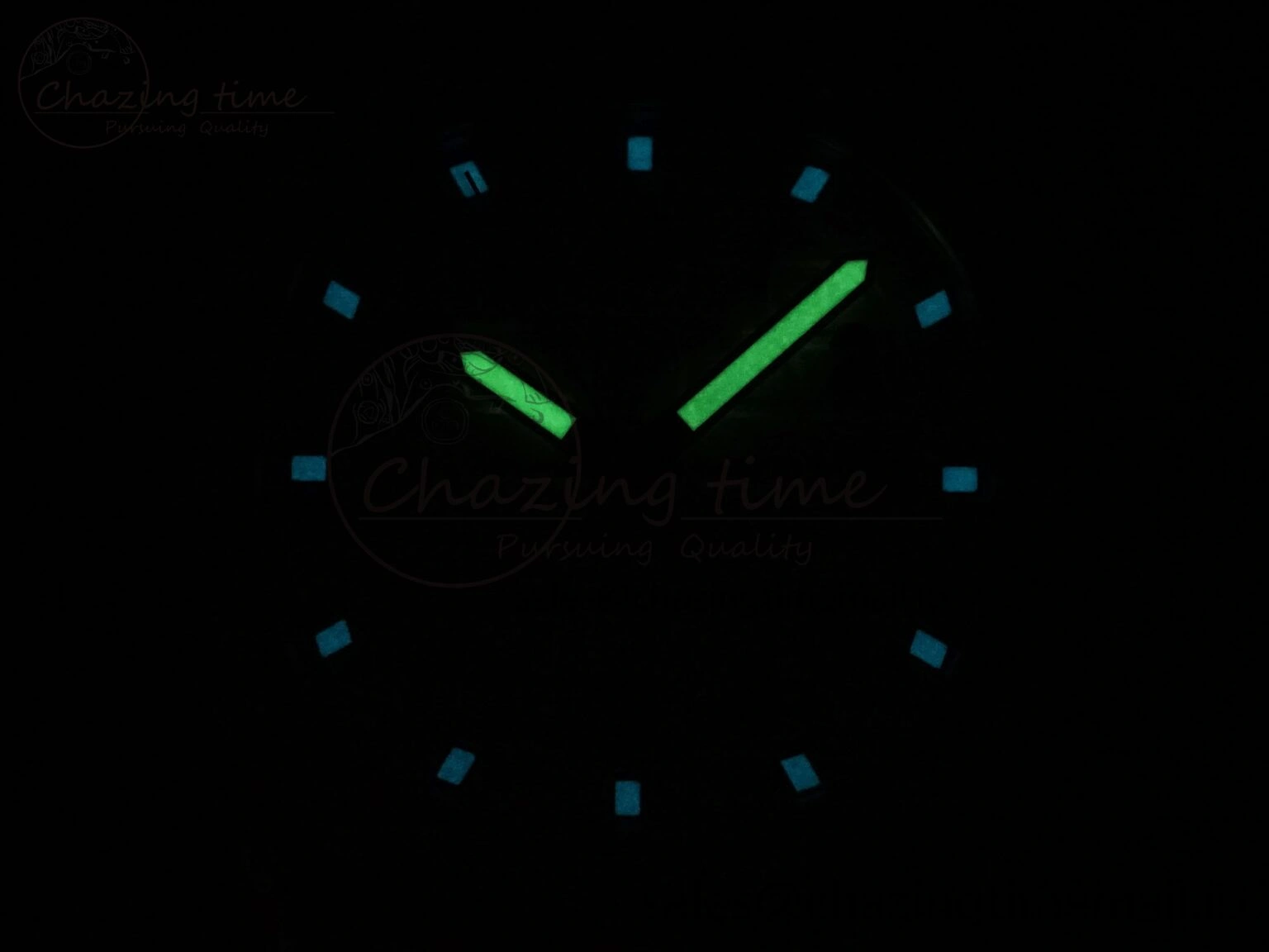 Aquanaut 5267 SS PPF 1:1 Best Edition Green Textured Dial On Green Rubber Strap Ronda Quartz EasyCare 10052