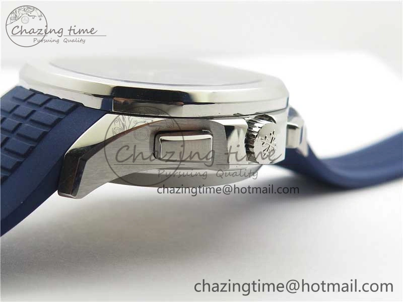 Aquanaut 5968 SS OMF Best Edition Blue Dial on Blue Rubber Strap A Lightweight 8884