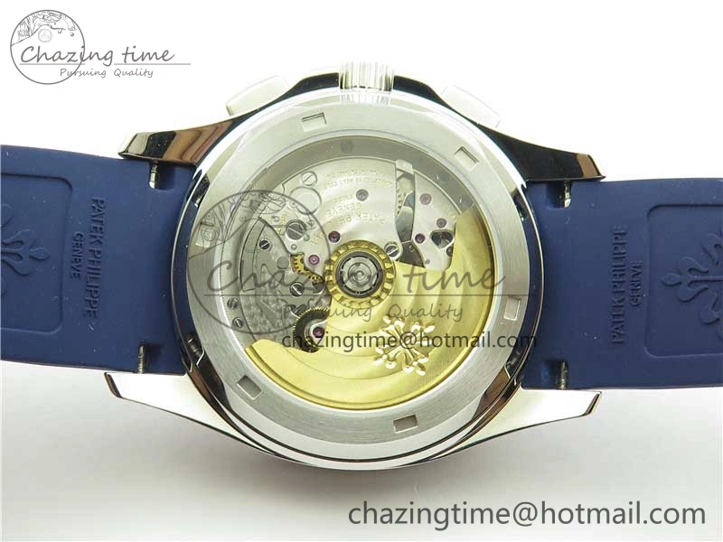 Aquanaut 5968 SS OMF Best Edition Blue Dial on Blue Rubber Strap A Lightweight 8884